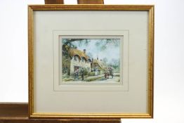 Brian Eden, Clifton Hampden, Thames Valley, watercolour, signed lower left, in giltwood frame,