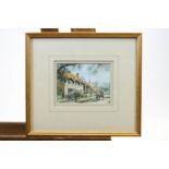 Brian Eden, Clifton Hampden, Thames Valley, watercolour, signed lower left, in giltwood frame,