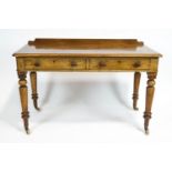 A 19th century mahogany desk,