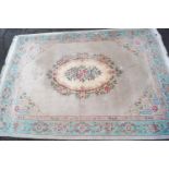 A large Chinese style carpet,
