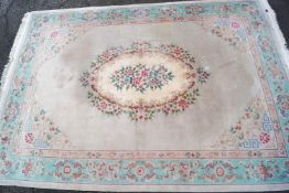 A large Chinese style carpet,