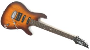A Gio Ibanez electric guitar,