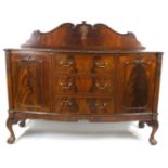 A mid 20th century mahogany sideboard,