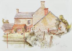 Michael Cooper, The Millers House, coloured print, signed in pencil lower right, numbered 105/250,