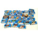 A collection of assorted Matchbox diecast scale model vehicles,