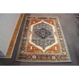A handmade rug,