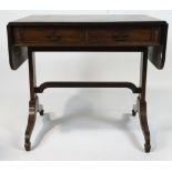 An Edwardian mahogany Pembroke table,