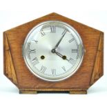 A German (Haller) Art Deco chiming clock,
