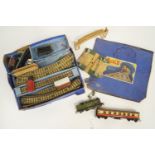 Vintage Hornby Dublo, an assorted collection of 00 gauge model railway train set,
