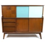 A teak 1960's side cabinet,