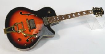 A Stagg electric guitar,