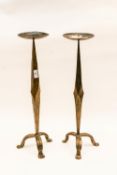 A pair of candlesticks