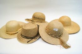 A quantity of hats