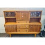 A retro oak sideboard