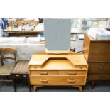 An oak G-plan dressing table