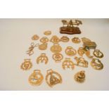 Horse brasses and postal scales