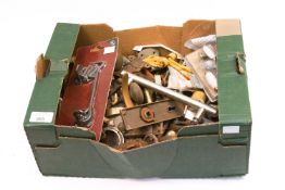 A quantity of locks and other items