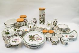A collection of Portmeirion 'Botanical Garden' china