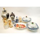 A selection of ceramics,