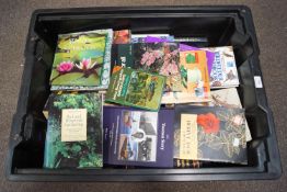 A large collection of gardening and other books