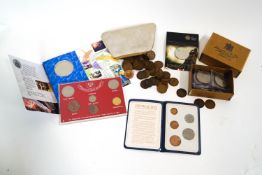 A group of assorted collectors and other coinage