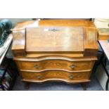 A French style marquetry bureau