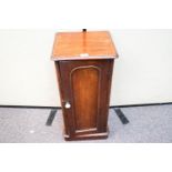 A Victorian mahogany pot cupboard