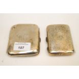 Two cigarette cases