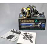 A Daiwa '7HT Millionaire Tournament' casting reel