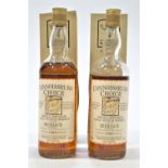 Two bottles comprising Benriach (G & M) whisky, 1969, boxed & Benriach (G & M) whisky, 1969,