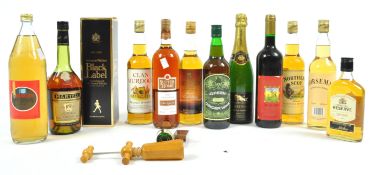 A large quantity of alcohol, to include Clan Murdock Scotch Whisky, 70c, 40% vol,