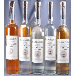 A selection of Tanagra liqueur to include Tanagra’s Orange Liqueur,