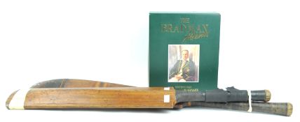 Two Folio style volumes, The Bradman Albums,