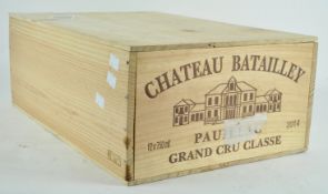 Twelve bottles of Chateau Batalley Paulillac Grand Cru 2014,