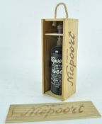 A cased bottle of Niepoort's Porto Colheita 1966 (stored in wood and bottled 1983) 750 ml