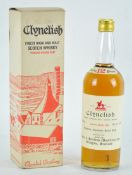 A Clynelish 12yr old, 70% vol, 26 2/3 fl ozs, slight ullage,