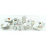 A group of Royal Worcester 'Evesham' bowls and other items