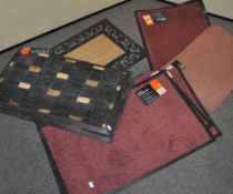 A selection of door mats
