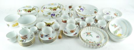 A group of Royal Worcester tea wares and other items
