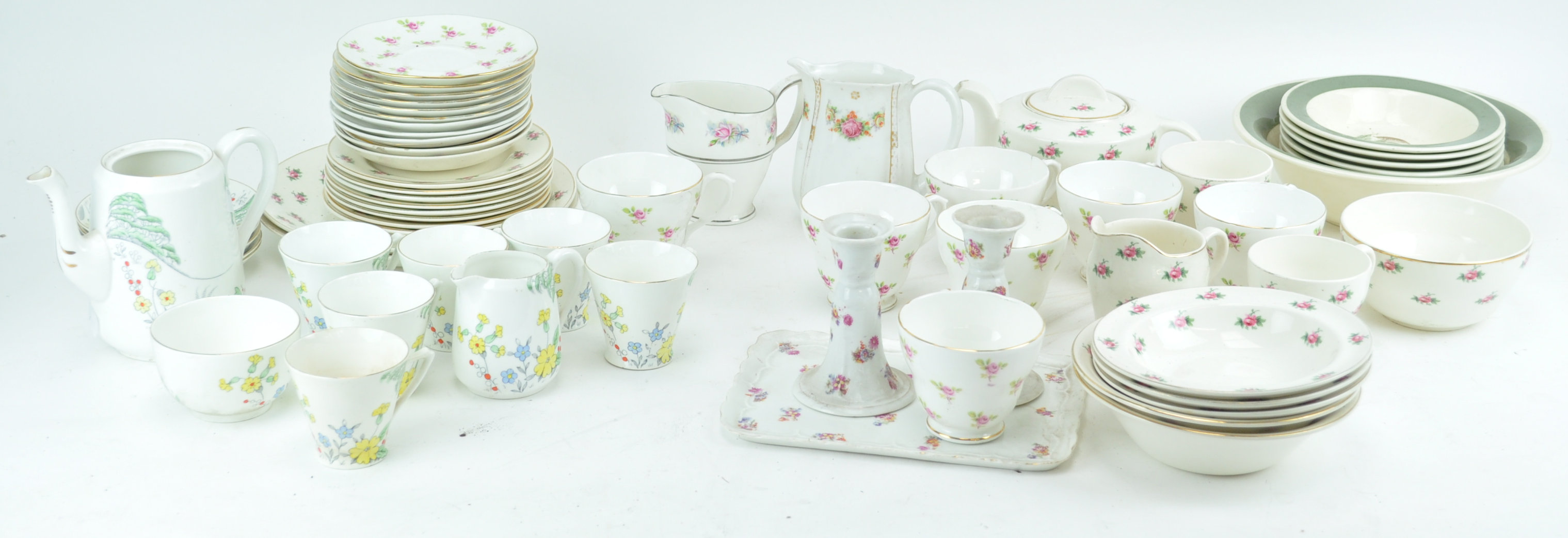 A 'Duchess' bone china part tea service and other ceramics