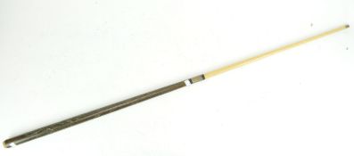 A snooker cue walking stick,