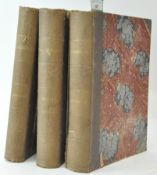 A set of three books by William Shakespeare,