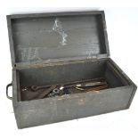 A tool box and contents