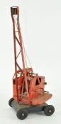 A 1950's Triang crane,