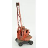 A 1950's Triang crane,