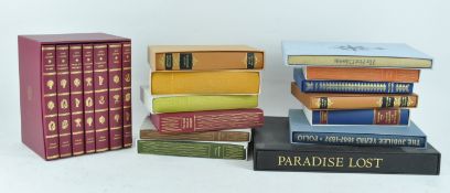 A quantity of Folio Society books,