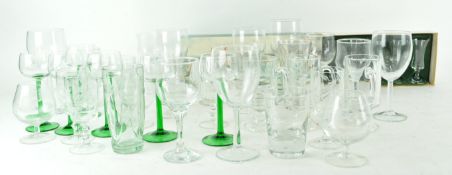 A quantity of glasses