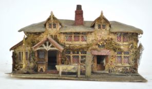 A model of 'The Raven Public House',