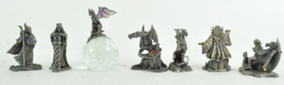 A group of myth and magic figures