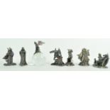 A group of myth and magic figures